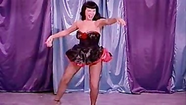 A Burlesque Dance With Betty Page