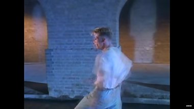 Hot redhead performing super hot solo