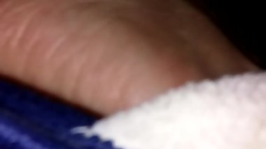 wife rough dry heels feet slippers