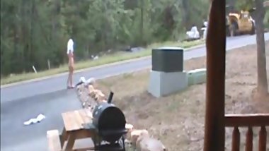 Vacaciones en la cabaña.