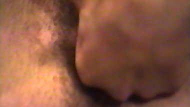 More close up pussy fingering from hairy pussy wife