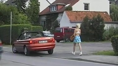 schoolgirl picked for for wild ride