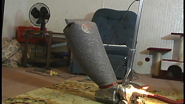 SEXY KIRBY BAG BOUNCING & VACUUMING