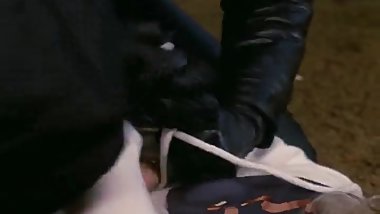 old woman tape gagged