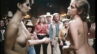Classic Catfights-Nude Playful Wrestling