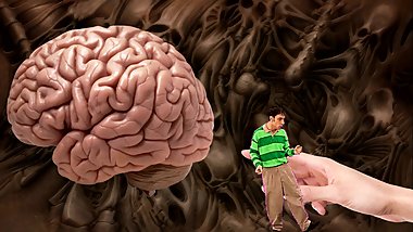 hot teen babe gets her brains fucked out