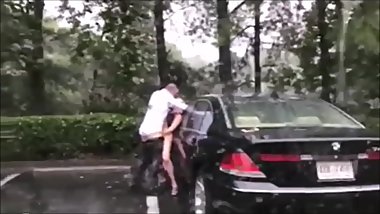 Old People Fucking In the Rain