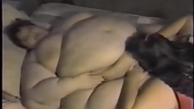 SSBBW Lesbians - Teighlor gets her pussy eaten by her fat lover