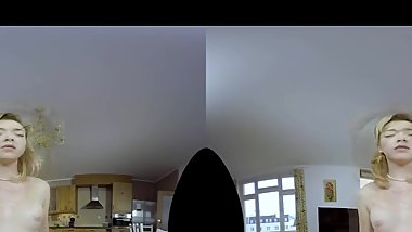 Anny Aurora in a hot vintage housewife scene in VR