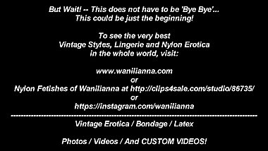 MILF Hairy Pussy Stockings Vintage Lingerie Striptease Masturbation Orgasm