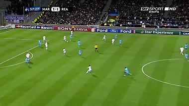 Cristiano Ronaldo Vs Marseille (A) 09-10 HD 720p by Daniel