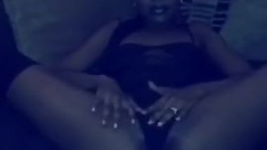 Exotic ebony tease