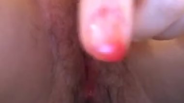 Period Pussy Fucking my self