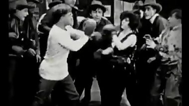 ROWDY ANN (1919) -- Fay Tincher vintage mixed boxing