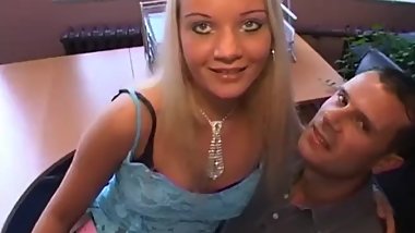 Dutch Danique's first porn