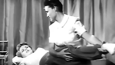 Vintage paraplegic girl