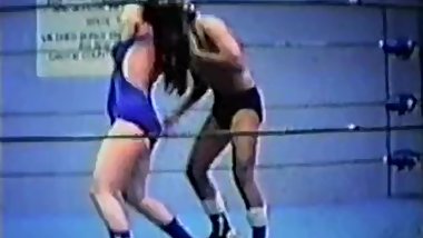 Mixed Ring wrestling. Vintage match 6