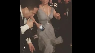 Salma hayek cleavage in party