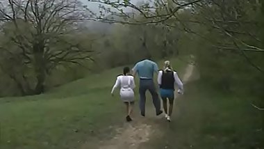 Private Video Magazine threesome in the Anal Park