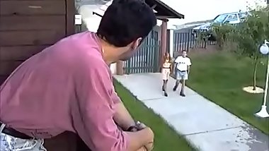 Dina Pearl Gets DP in a Gangbang