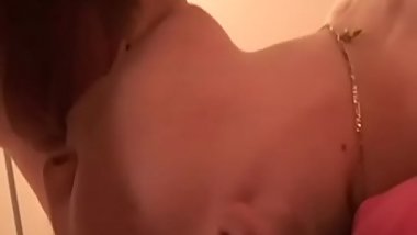 Retro cocksucker fed with warm cum in POV