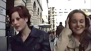 Classic UK British T-Bob panty pissing in public from Kazaa and Limewire