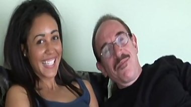 Vintage 18yo beauty doggystyled by old man