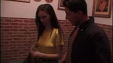 Young whore fucked for money!