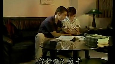 Taiwan student nailed by home teacher (vintage) 萱萱高中学生妹在家补习被强行强奸