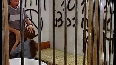 Sexual prisoner woke up and banged by two jailers