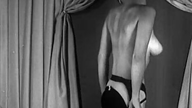 Vintage Cute Blonde Striptease