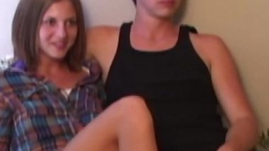 Vintage couple triofucking with older guy