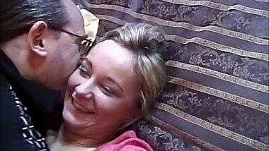 Homemade retro sextape of amateur riding dick