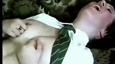 Sexy window wash - British schoolgirls - Vintage