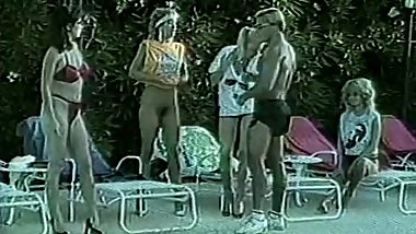 Gina Carrera, Stacey Wells, Gary West in vintage xxx video
