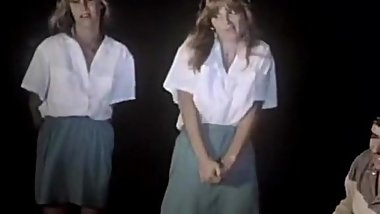 Ginger Lynn Allen, Lois Ayres, Bunny Bleu in vintage xxx movie