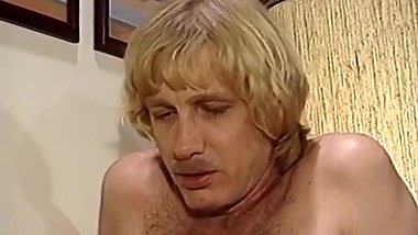 Hot dog with two dicks in one body