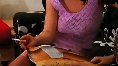 classic porn- hot brunettes shave eachother