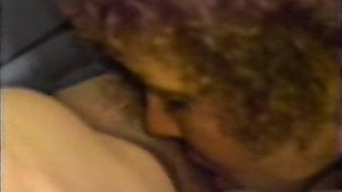 Mature is licking a young girl on a airline