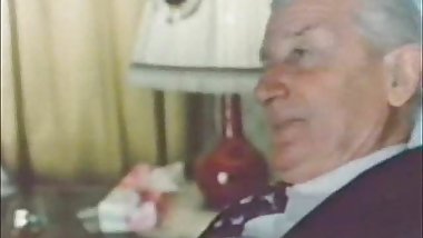 Older Man In Suit... Jean villroy gets A Blow Job...Wear-Tweed