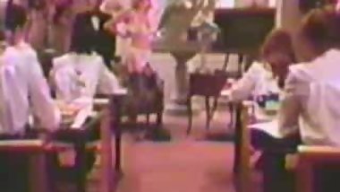 Teacher fucks in front of roomful of Catholic Schoolgirls!