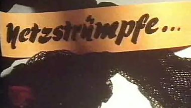 vintage 70s german - Netzstruempfe - cc79