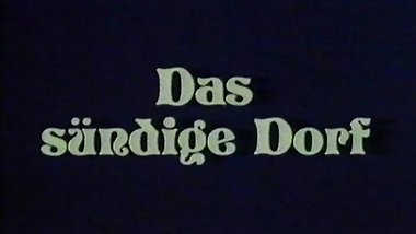 vintage 70s german - Das suendige Dorf - cc79