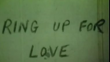 vintage 70s US - Ring up for love - cc79