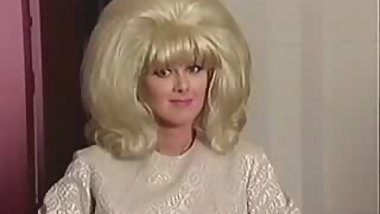 Blond classic bombshell Britt Morgan & Peter North - Crack attack