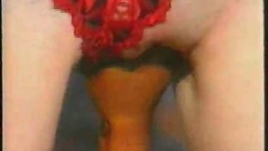 Vintage girl likes fisting