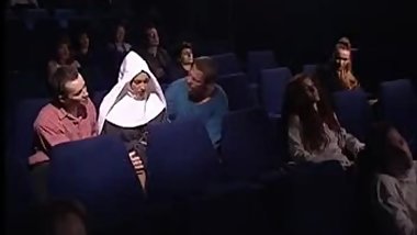 Laur a & Madalina at cinema