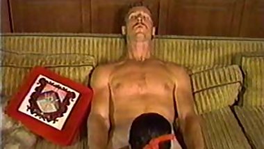 Classic Interracial White Guy Black Girl Scene