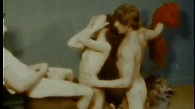 Vintage: Acrobatic Threesome
