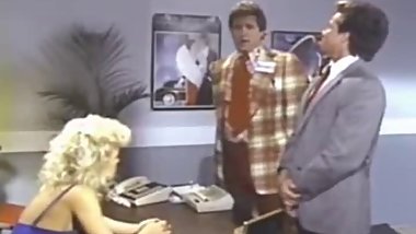 Amber Lynn fucks with Peter and his Friend